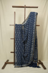 Indigo HBP Kota Doria Saree -SRIKDS278