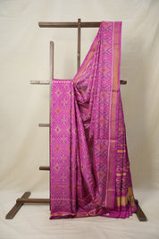 Pink Rajkot Patola Silk Saree - SRPRPSS528