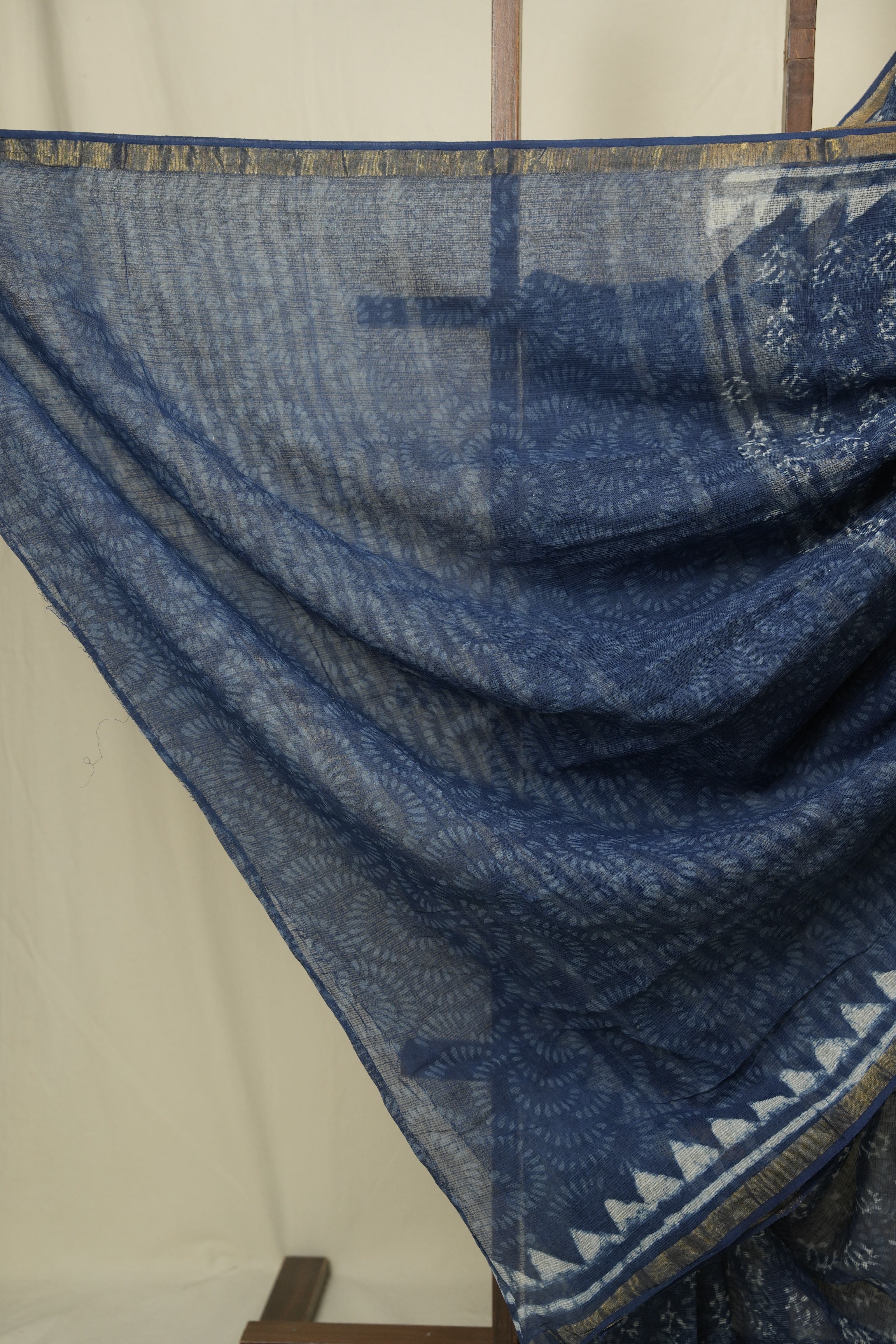 Indigo HBP Kota Doria Saree -SRIKDS278