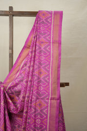 Pink Rajkot Patola Silk Saree - SRPRPSS528