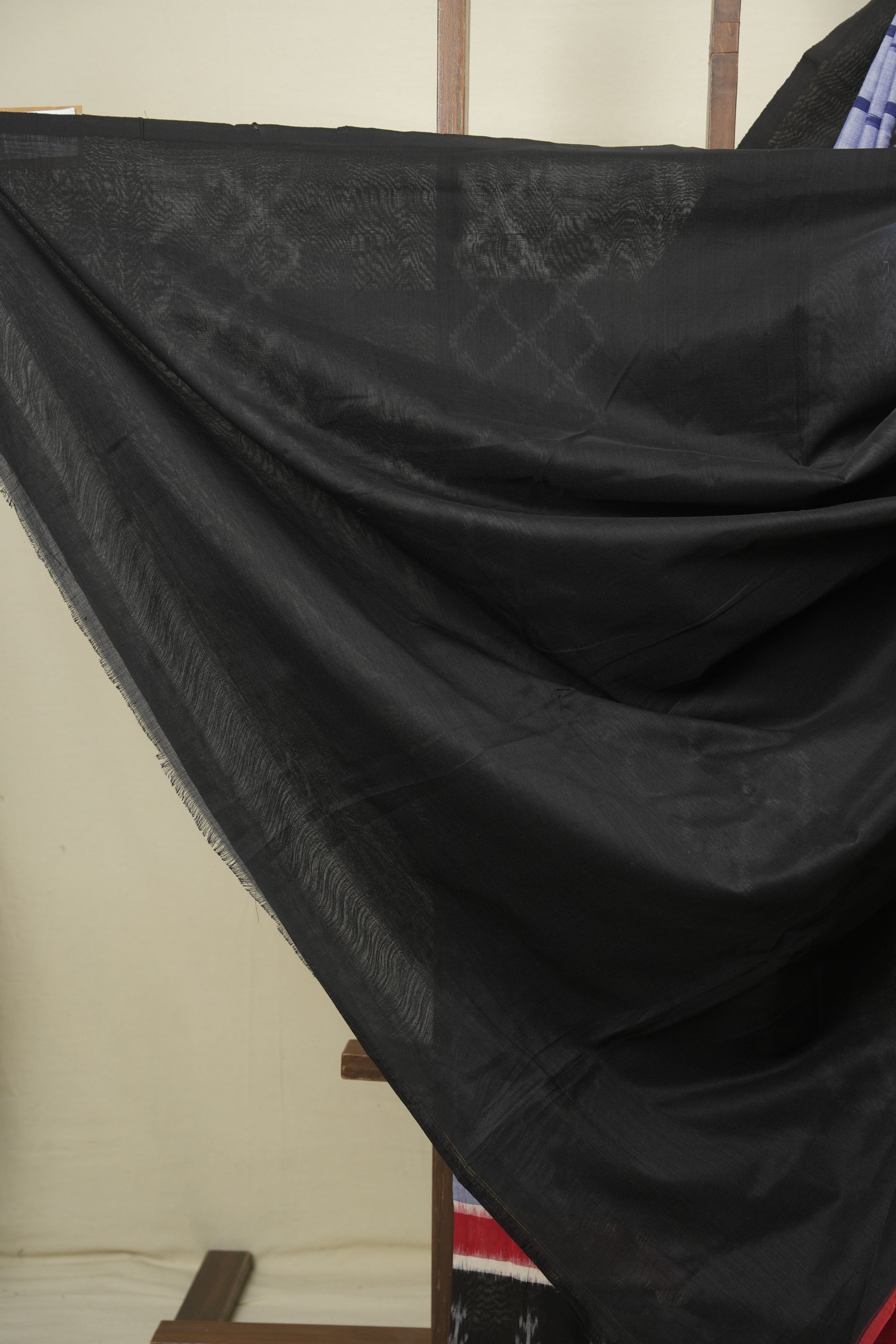 Blue Pochampalli Cotton Ikat Saree - SRBPCIS747