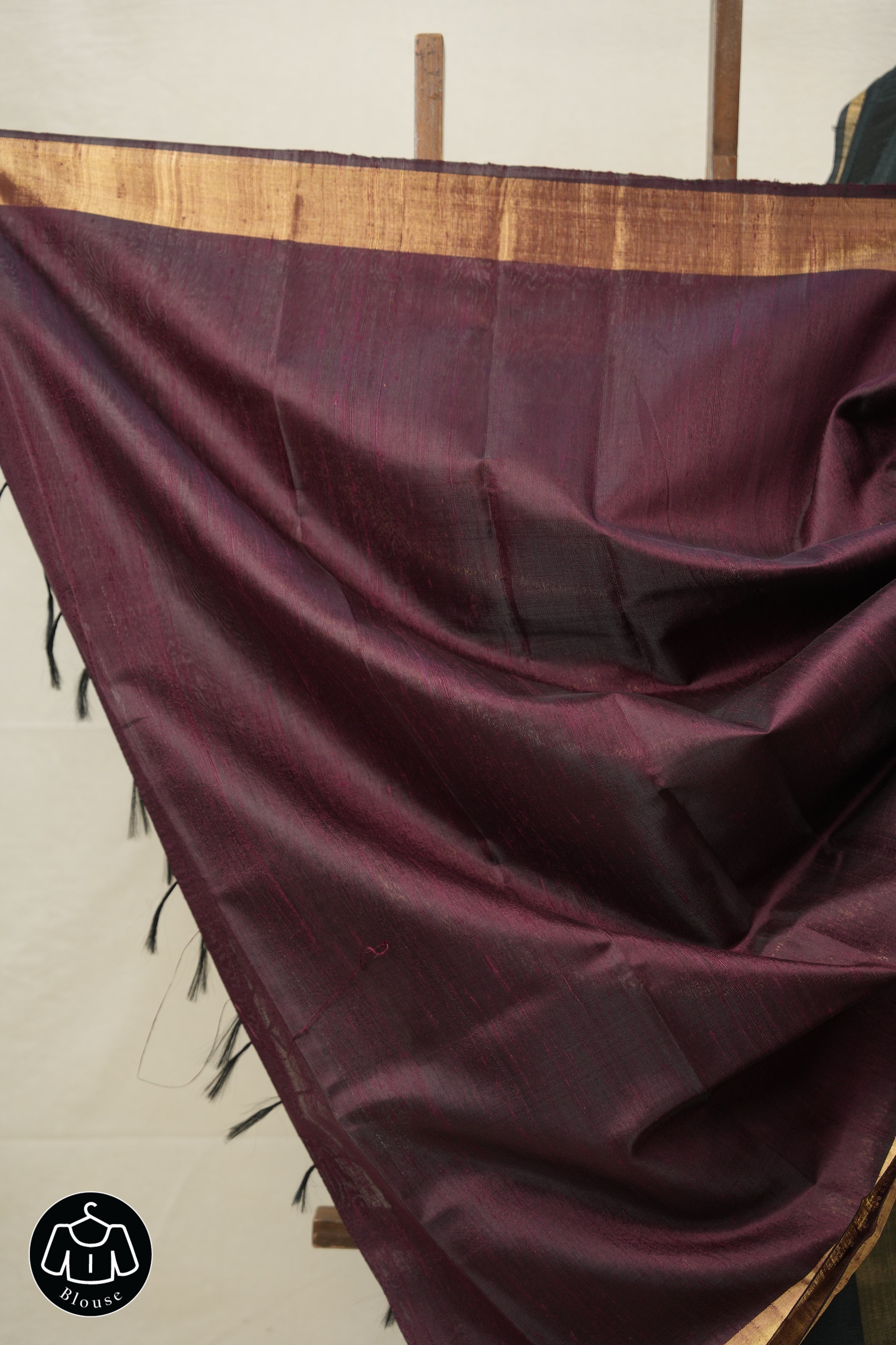 Green Raw Silk Saree - SRGRSS941