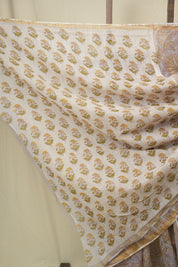 Lavender Kota Doria Saree - SRLKDS271
