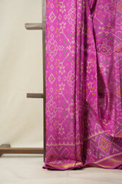 Pink Rajkot Patola Silk Saree - SRPRPSS520