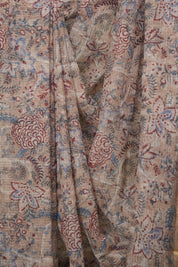 Light Brown Kota Doria Saree - SRLBKDS276