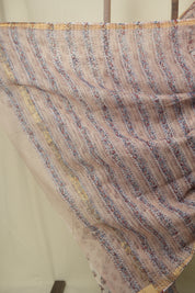 Light Brown Kota Doria Saree - SRLBKDS276