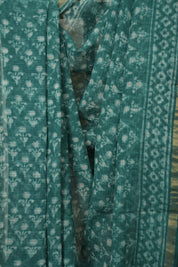Rama Green Kota Doria Saree - SRRGKDS274