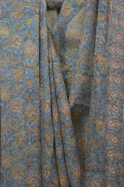Blue HBP Kota Doria Saree - SRBKDS267
