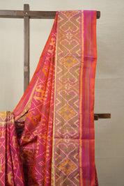 Pink Rajkot Patola Silk Saree - SRPRPSS518