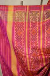 Pink Rajkot Patola Silk Saree - SRPRPSS518