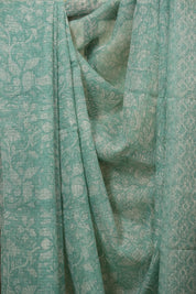 Aqua Green HBP Kota Doria Saree - SRAGKDS269