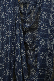 Indigo HBP Kota Doria Saree -SRIKDS268
