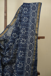 Indigo HBP Kota Doria Saree -SRIKDS265