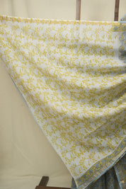 Blue HBP Kota Doria Saree - SRBKDS282