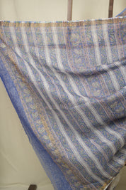 White HBP Kota Doria Saree - SRWKDS277