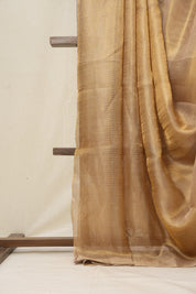 Lilac Gold Tissue Tussar Silk Saree - SRLGTTSS508