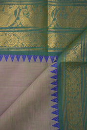 Dual Tone Green Kanchi Cotton Saree - SRDTGKCS1272