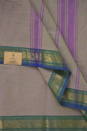 Dual Tone Green Kanchi Cotton Saree - SRDTGKCS1272