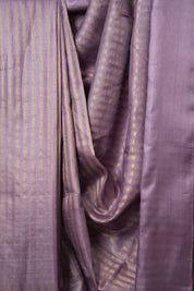 Purple Tussar Silk Saree - SRPTSS1710