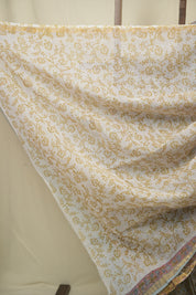 Aqua Blue HBP Kota Doria Saree - SRAbKDS284