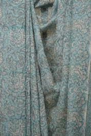 Sky Blue HBP Kota Doria Saree - SRSBKDS283