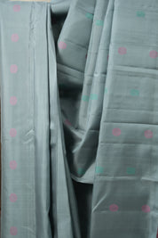 Powder Blue Kanjivaram Silk Saree - SRPBKSS987