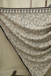 Cream HBP Cotton Saree - SRCCS3414
