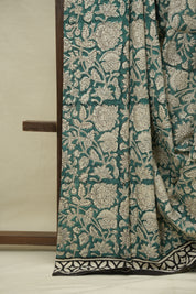 Green HBP Cotton Saree - SRGCS3415