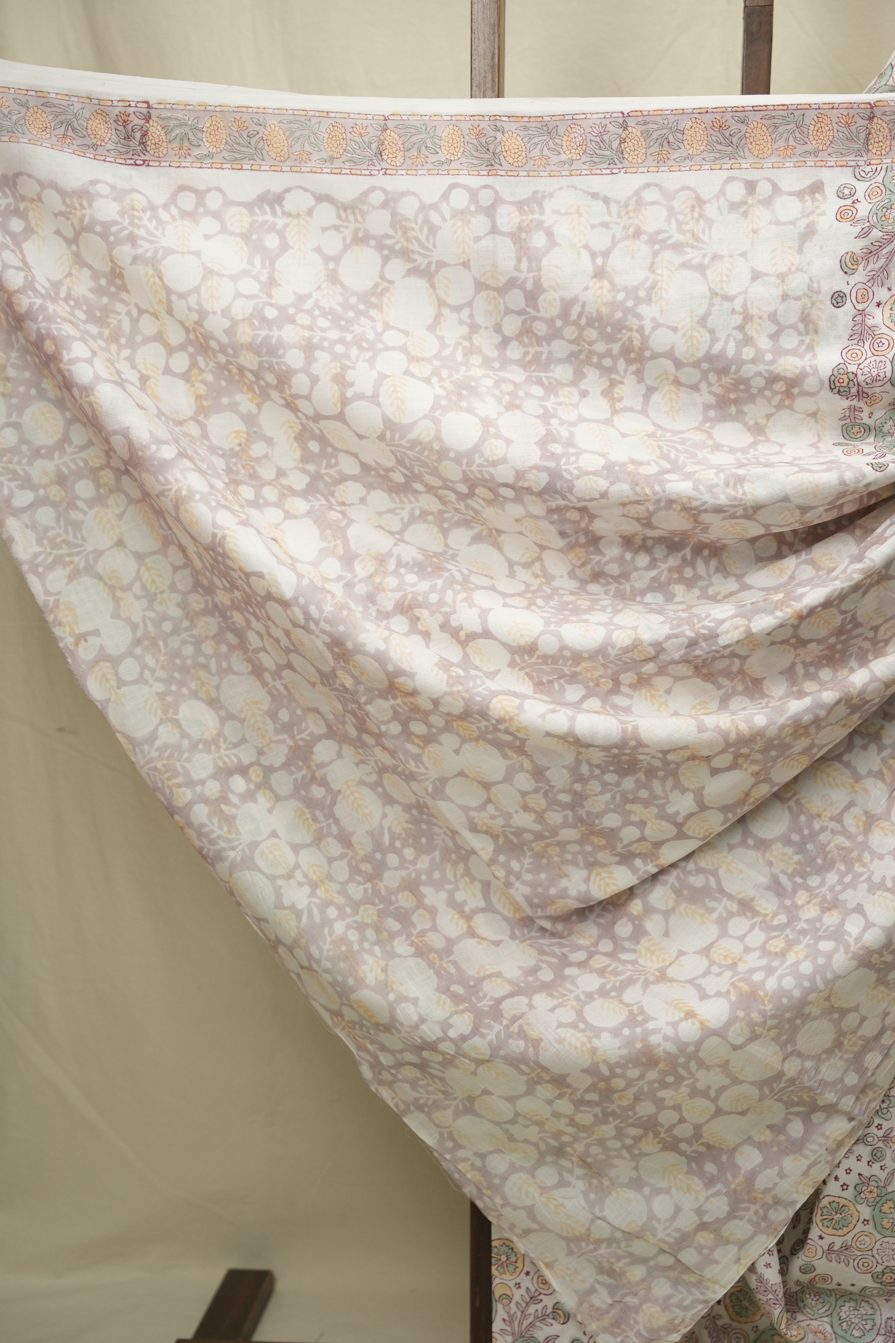 White HBP Cotton Saree - SRWCS3416