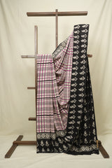 Cream HBP Cotton Saree - SRCCS3417