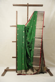 Green Kanjivaram Silk Saree - SRGKSS971