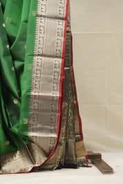 Green Kanjivaram Silk Saree - SRGKSS971