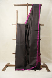 Coffee Brown Kanjeevaram Silk Saree - SRCBKSS983