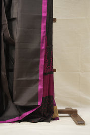 Coffee Brown Kanjeevaram Silk Saree - SRCBKSS983