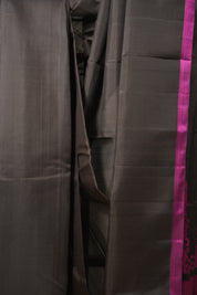 Coffee Brown Kanjeevaram Silk Saree - SRCBKSS983