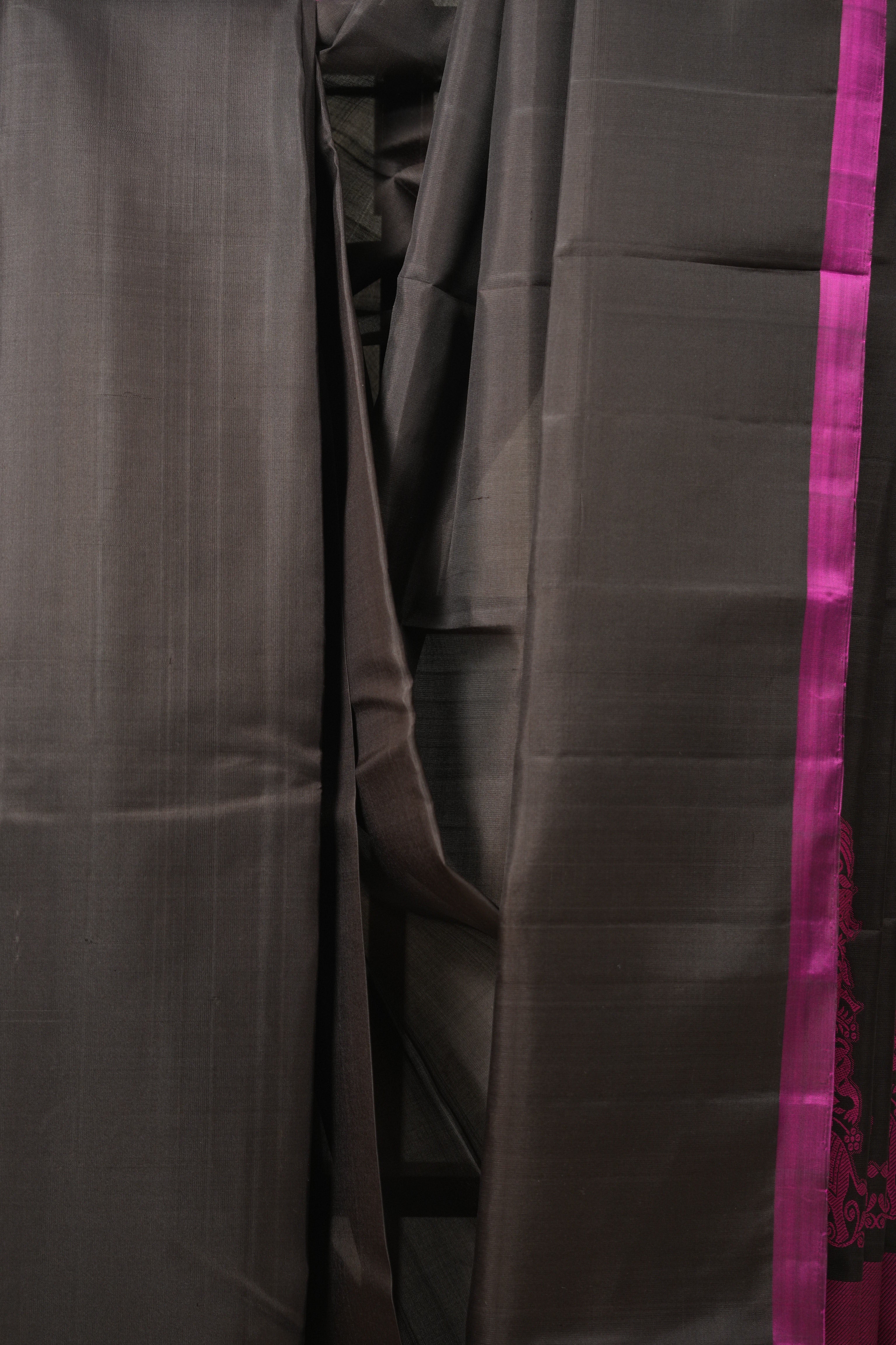 Coffee Brown Kanjeevaram Silk Saree - SRCBKSS983