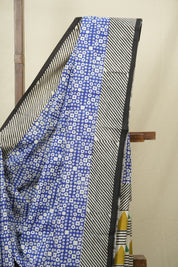 Blue HBP Cotton Saree - SRBCS3422