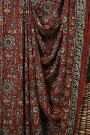 Maroon HBP Modal Silk Saree (DEFECT) - SRMMSS96-PI