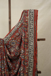 Maroon HBP Modal Silk Saree (DEFECT) - SRMMSS96-PI