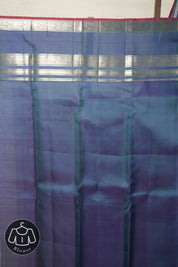 Turquoise Green Kanjivaram Silk Saree - SRTGKSS981