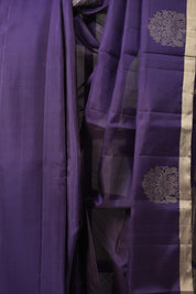 Purple Kanjeevaram Silk Saree - SRPKSS980