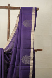 Purple Kanjeevaram Silk Saree - SRPKSS980