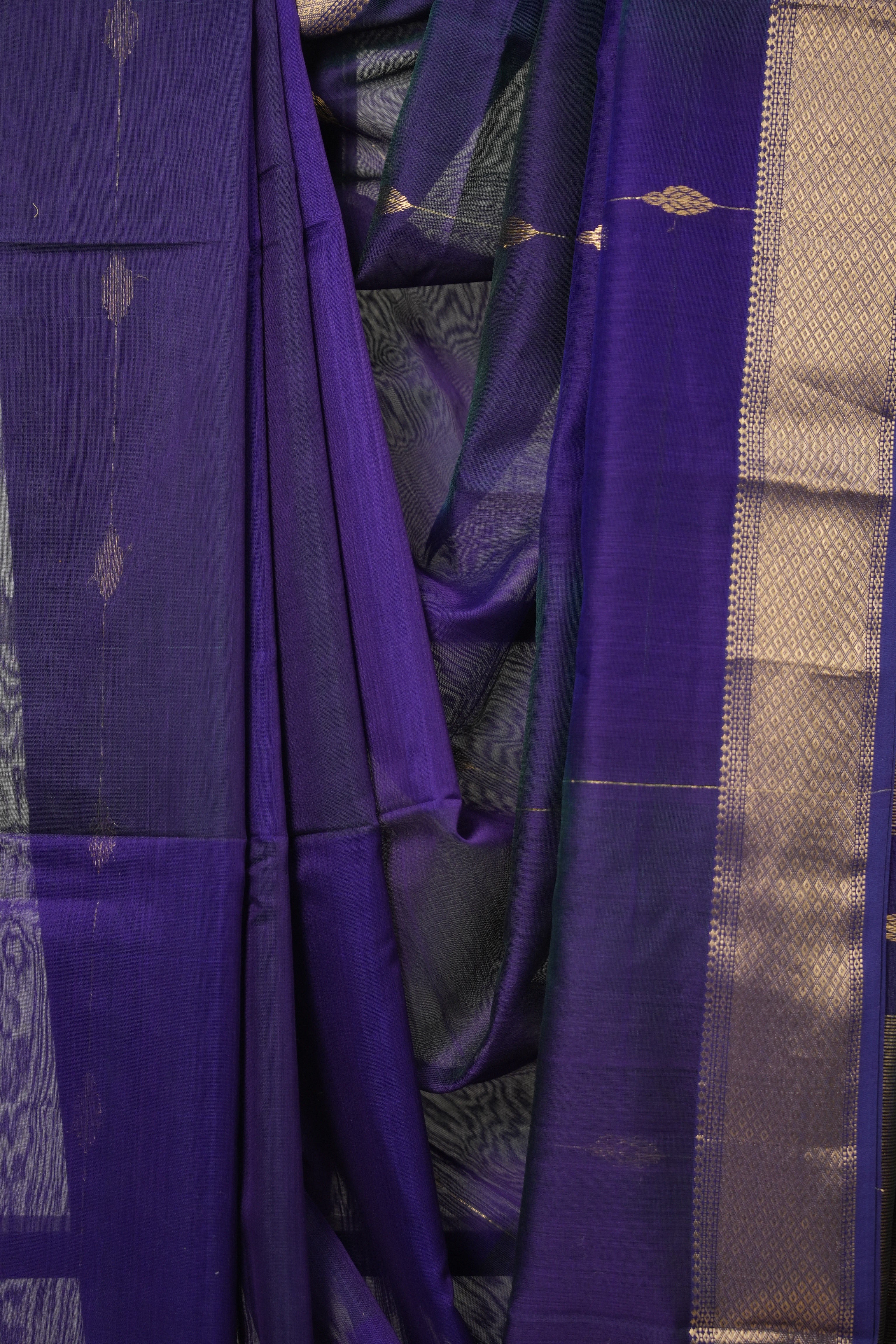 Purple Maheshwari Saree - SRPMS908