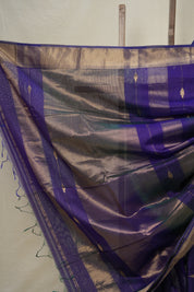Purple Maheshwari Saree - SRPMS908