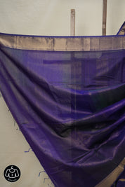 Purple Maheshwari Saree - SRPMS908