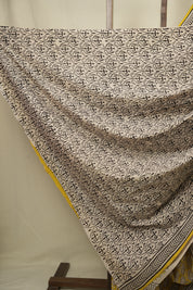 Yellow HBP Cotton Saree - SRYCS3454