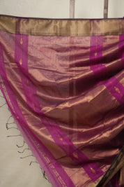Magenta Maheshwari Saree - SRMMS906