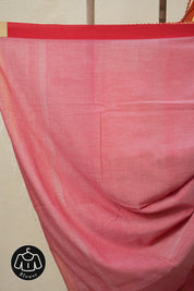 Yellow Bengal Cotton Saree With Lace - SRYBCSWL13