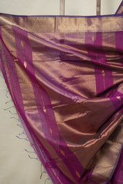 Magenta Maheshwari Saree - SRMMS909