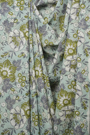 Mint HBP Cotton Saree - SRMCS3405